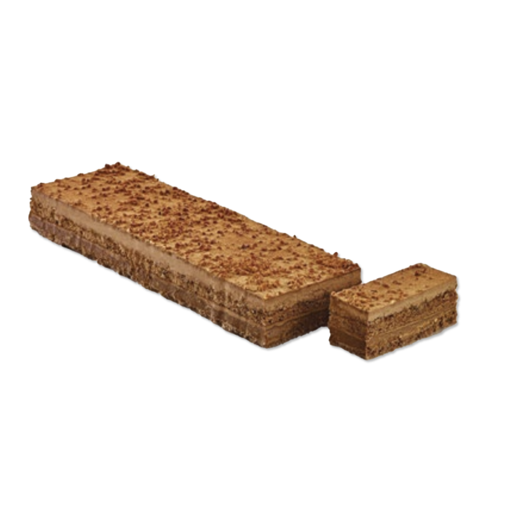 Bizcocho de chocolate crujiente en tiras - 12 x 4''/30 x 10 cm - para 12 personas - 680 g/24 oz
