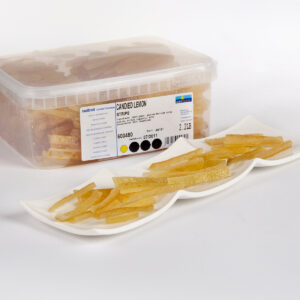 Lanières d'écorces de citron confites - 1 kg/2,2 lb
