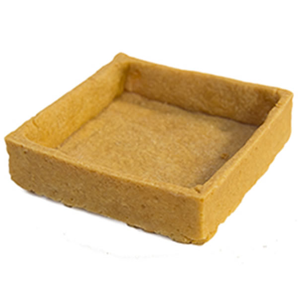 Fond de tartelette sucré extra large rond droit 4'' - paquet de 40