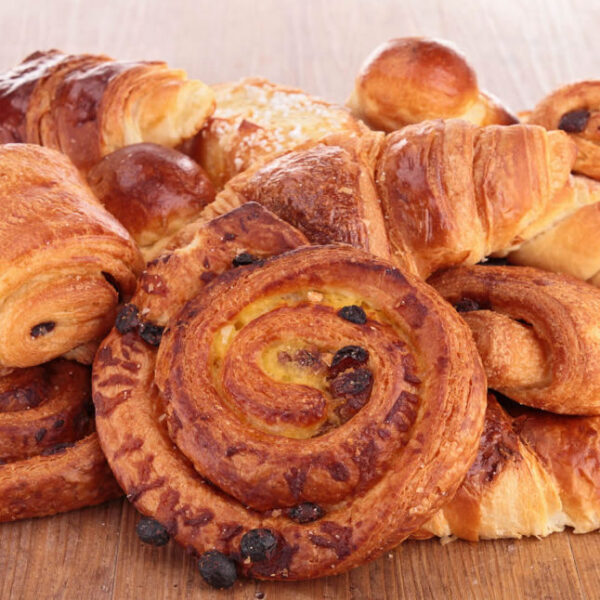 Large Raisins Premium Croissant Swirl AOC french butter - pack of 6 – Image 3