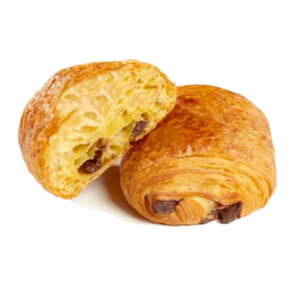 Grand Croissant au Chocolat AOC Premium au Beurre Français - paquet de 6