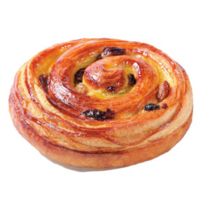 Grand croissant aux raisins secs de qualité supérieure AOC beurre français - paquet de 6